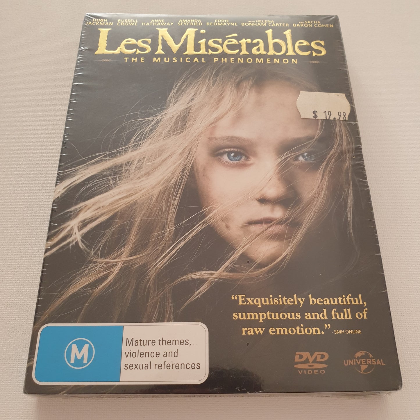 Les Miserables (DVD) + Slipcover