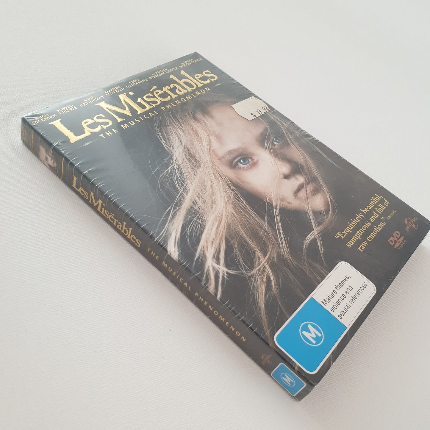 Les Miserables (DVD) + Slipcover