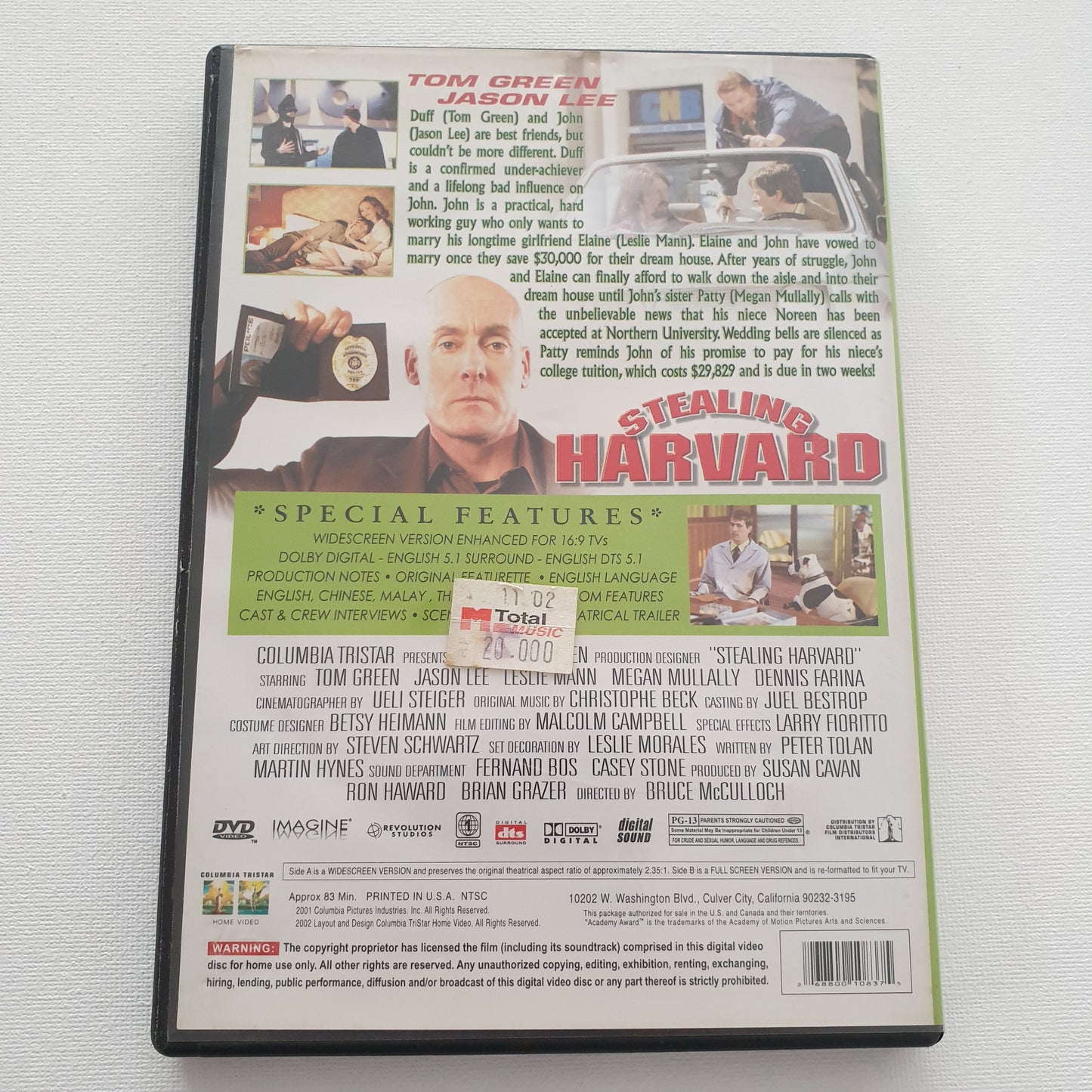 Stealing Harvard (DVD)