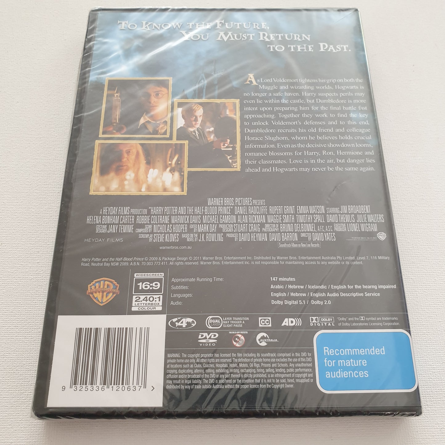 Harry Potter and the Half-Blood Prince (DVD)