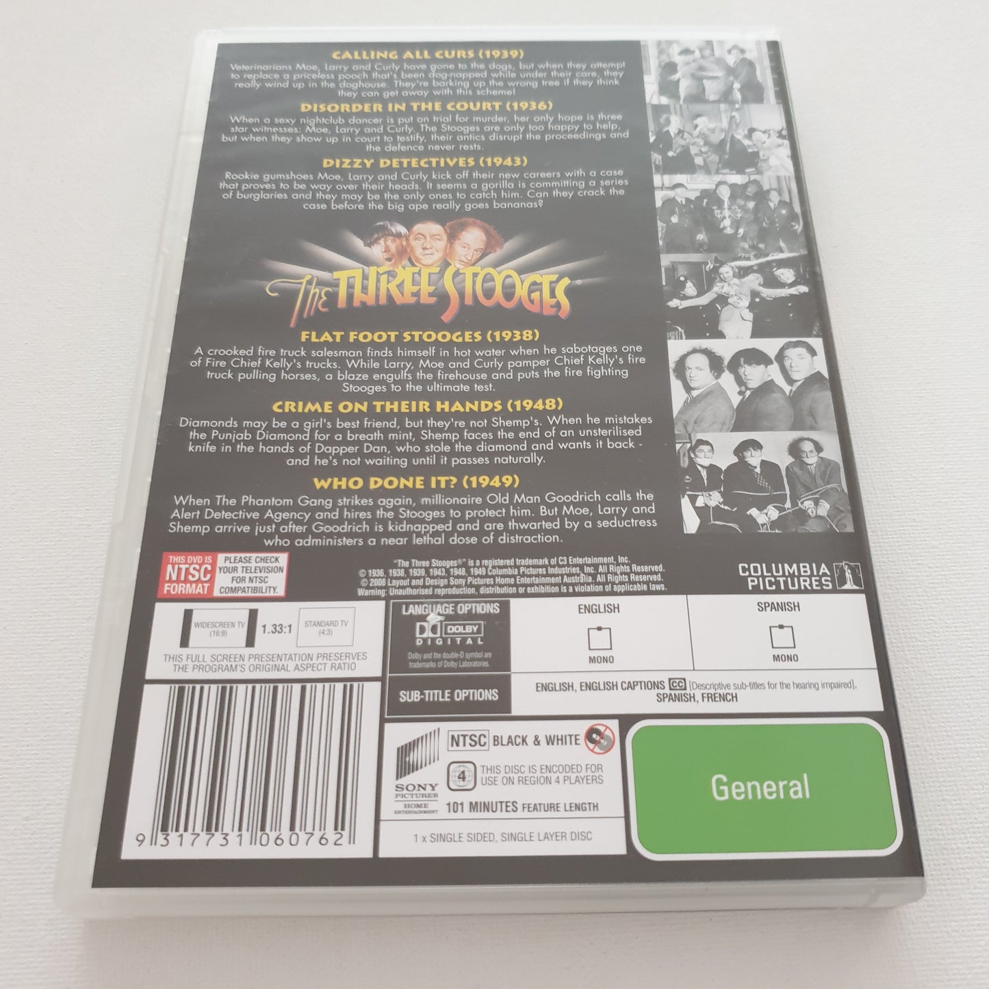 The Three Stooges: Cops and Robbers (DVD)