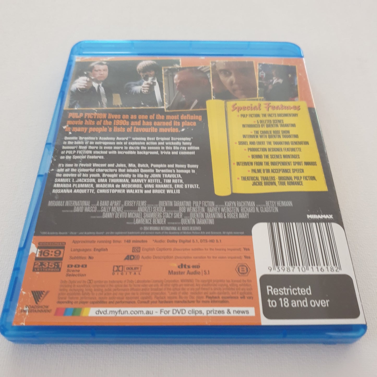 Pulp Fiction (Blu-ray DVD)