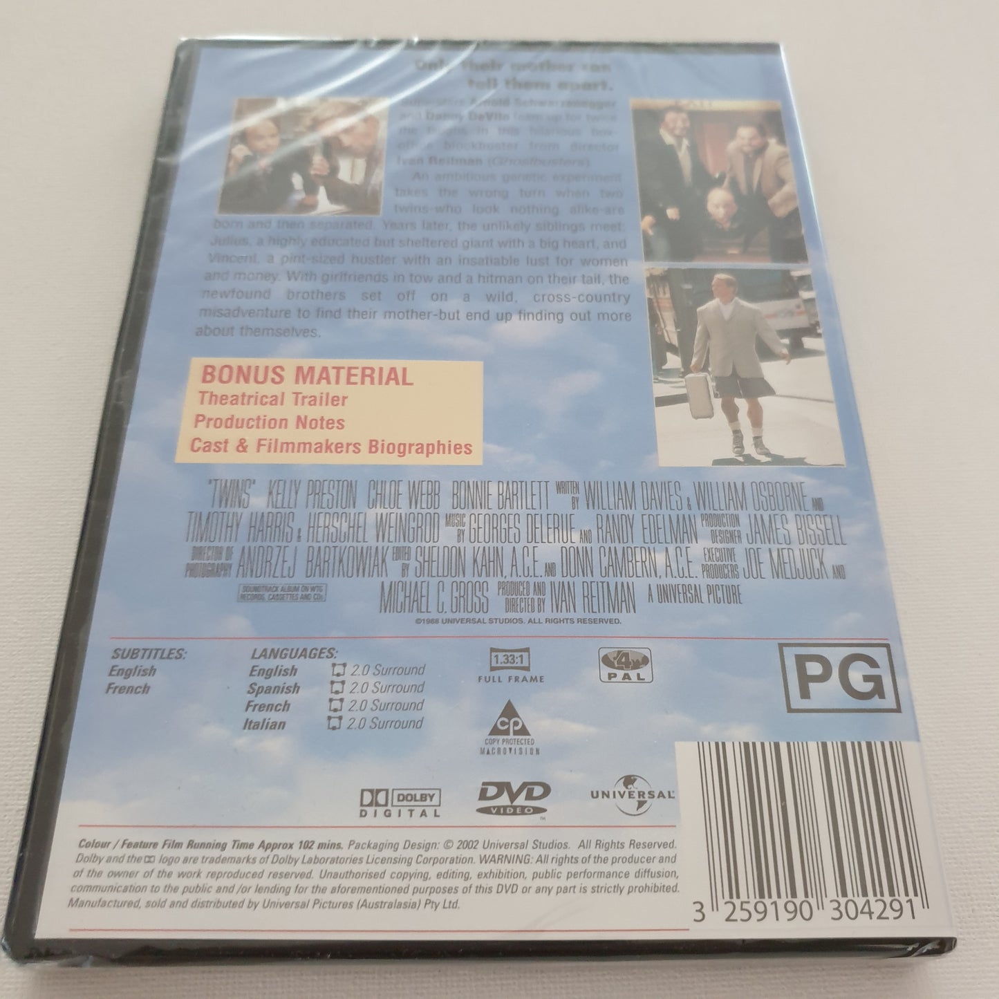 Twins (Blu-ray DVD)