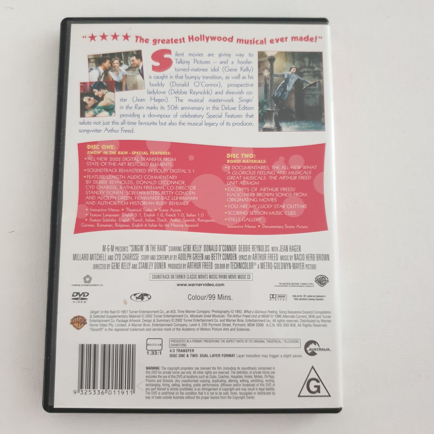 Singin' in the Rain: 50th Anniversary Edition (DVD)