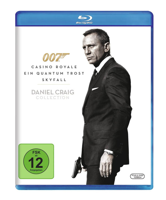 007: Daniel Craig Collection (Blu-ray DVD) + Sleeve