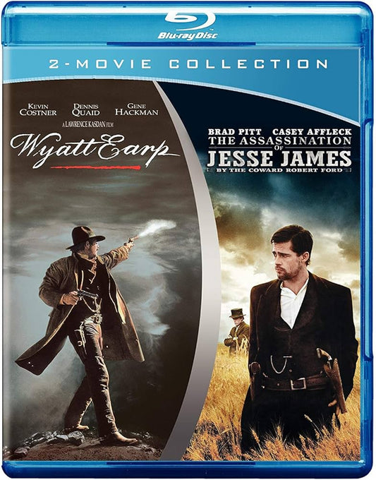 Wyatt Earp and The Assassination of Jesse James by the Coward Robert Ford (Blu-ray DVD)