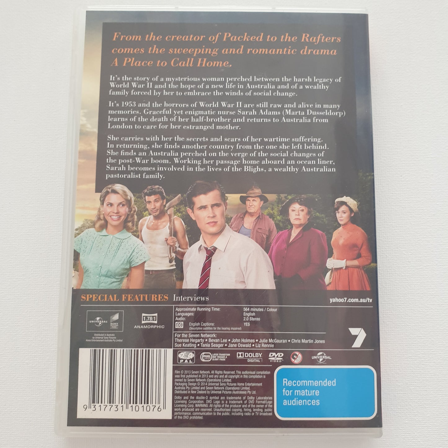 A Place to Call Home - Season 1 (DVD)