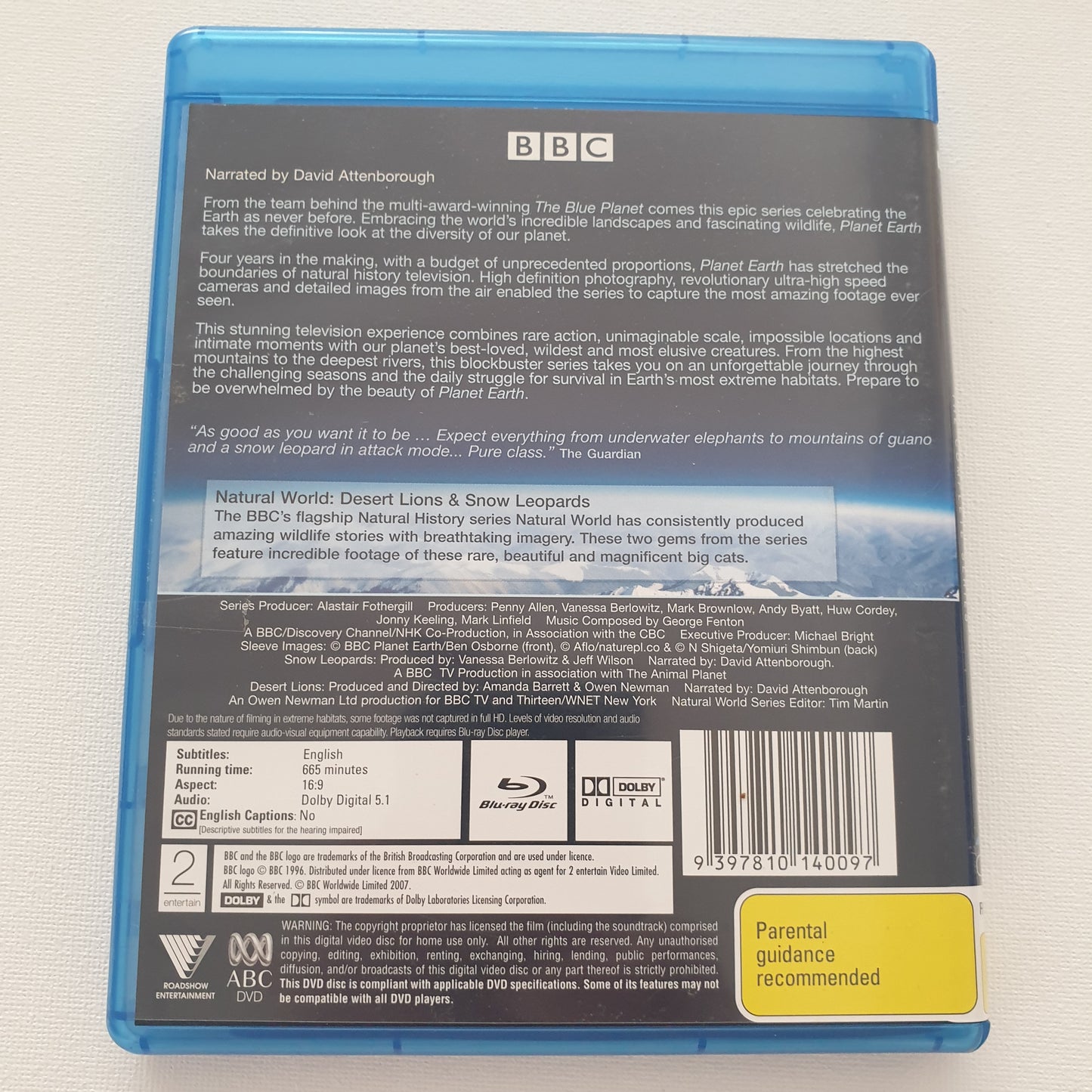 Planet Earth: The Complete Series (Blu-ray DVD)