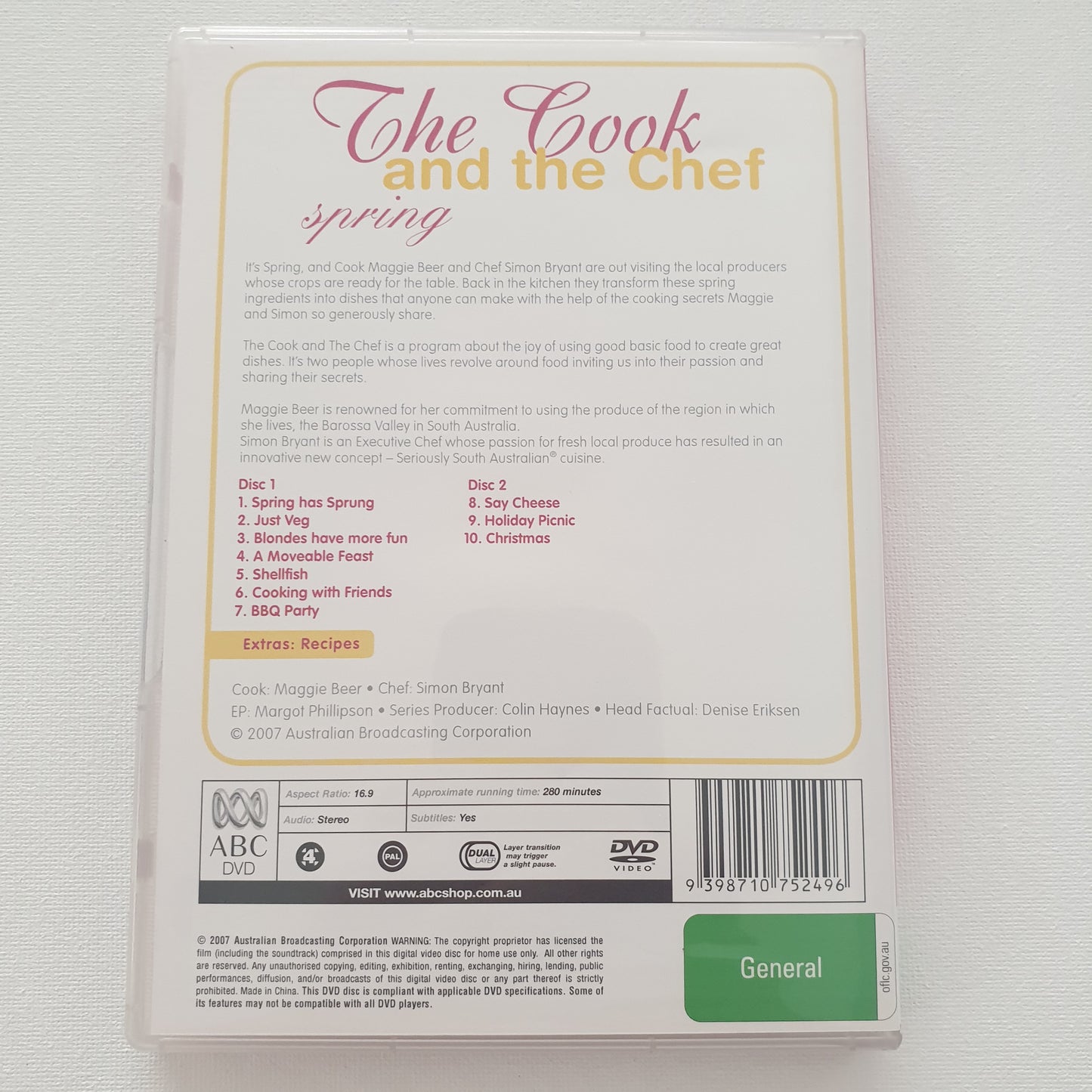 The Cook and the Chef - Spring (DVD)