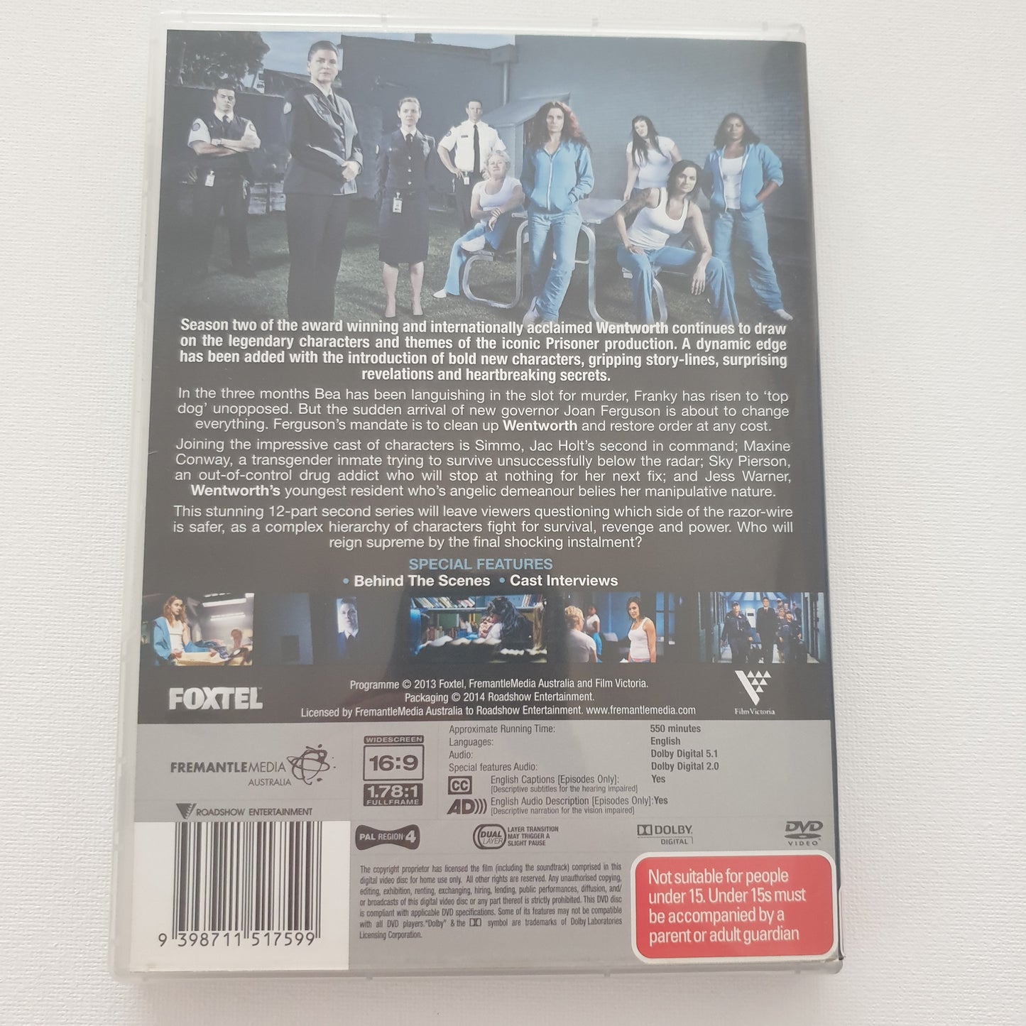 Wentworth Complete Season 2 (DVD)