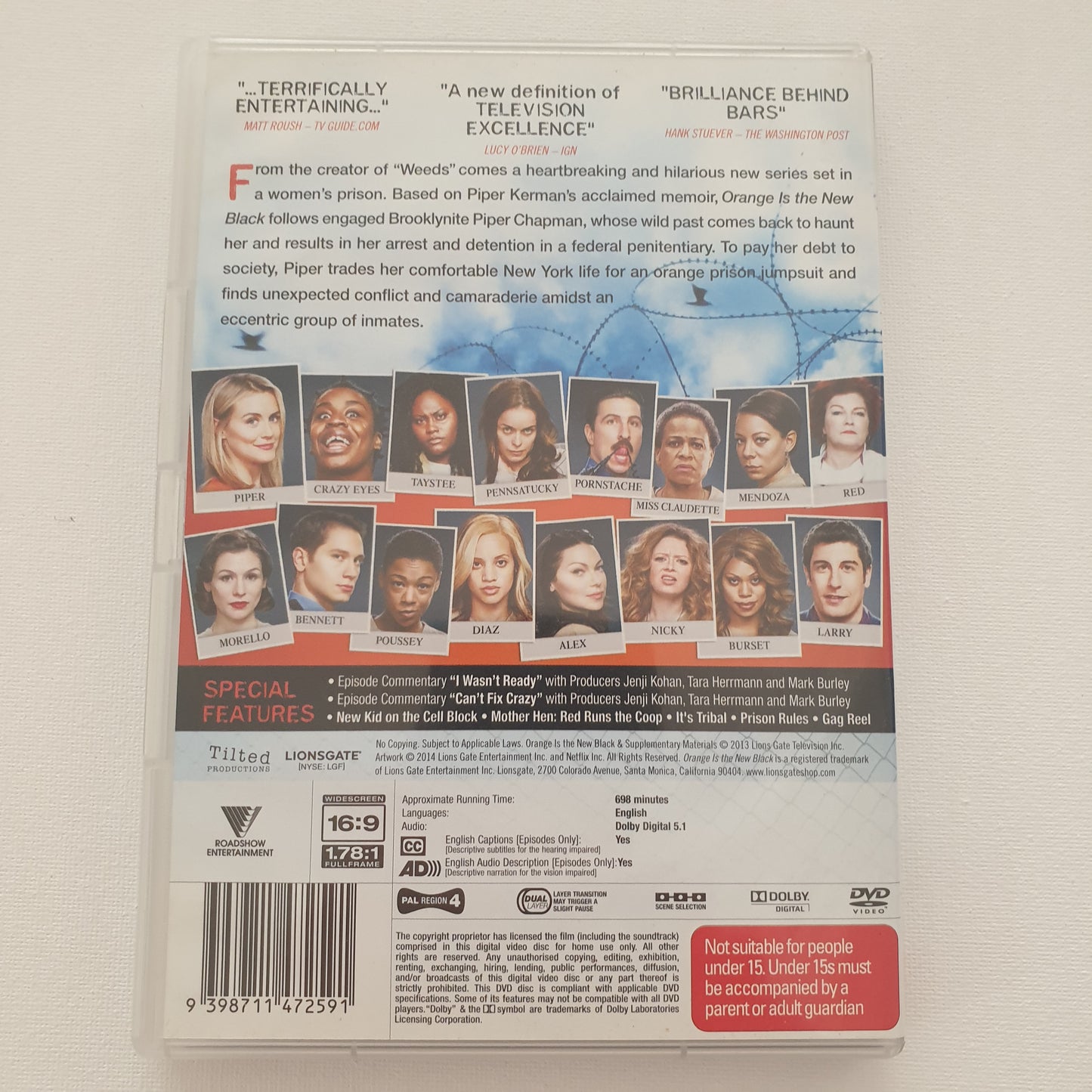 Orange Is the New Black Season 1 (DVD)