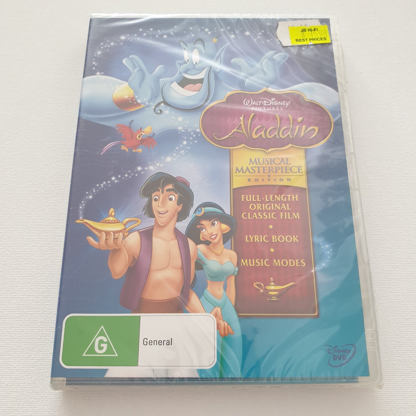 Aladdin - Musical Masterpiece Edition - Lyric Book + Musical Modes (DVD)