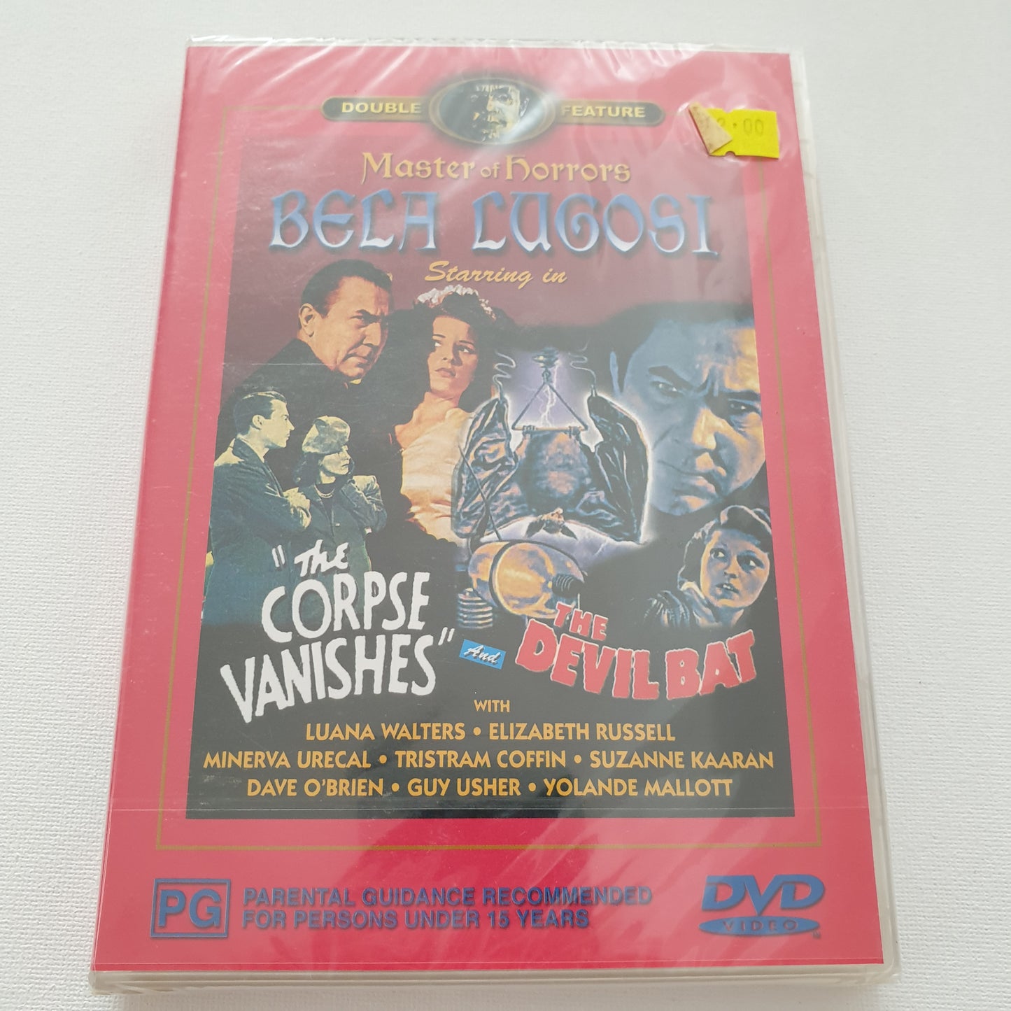 Master of Horrors: Bela Lugosi Starring in "The Corpse Vanishes" and "The Devil Bat" (DVD)