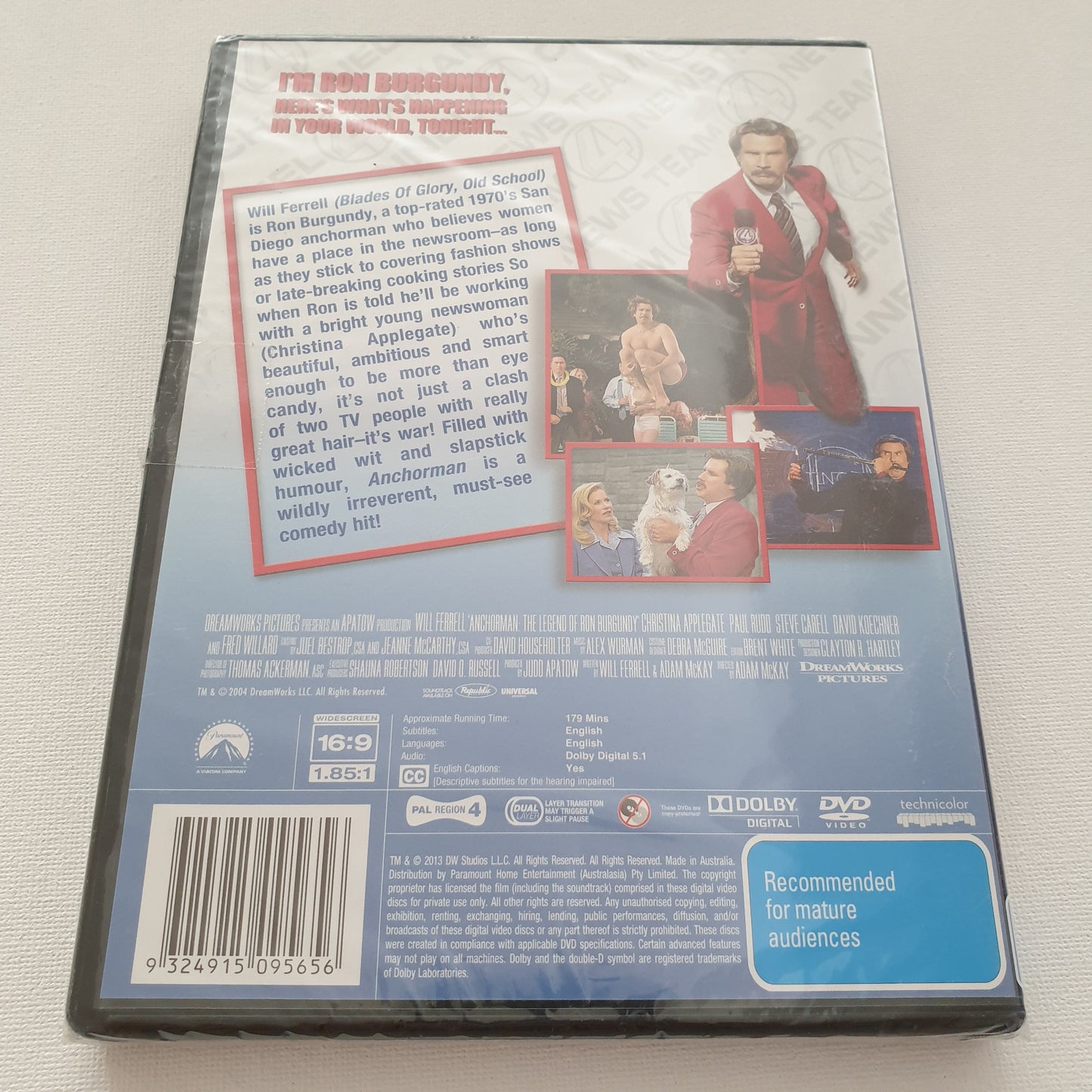 Anchorman: The Legend of Ron Burgundy (DVD)