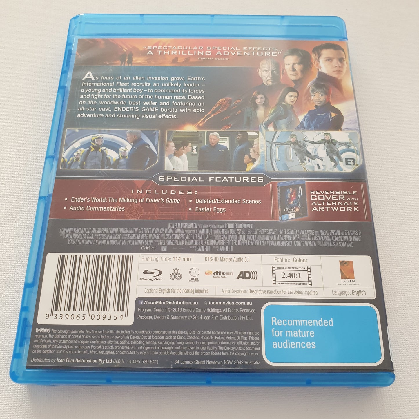 Ender's Game (Blu-ray DVD)