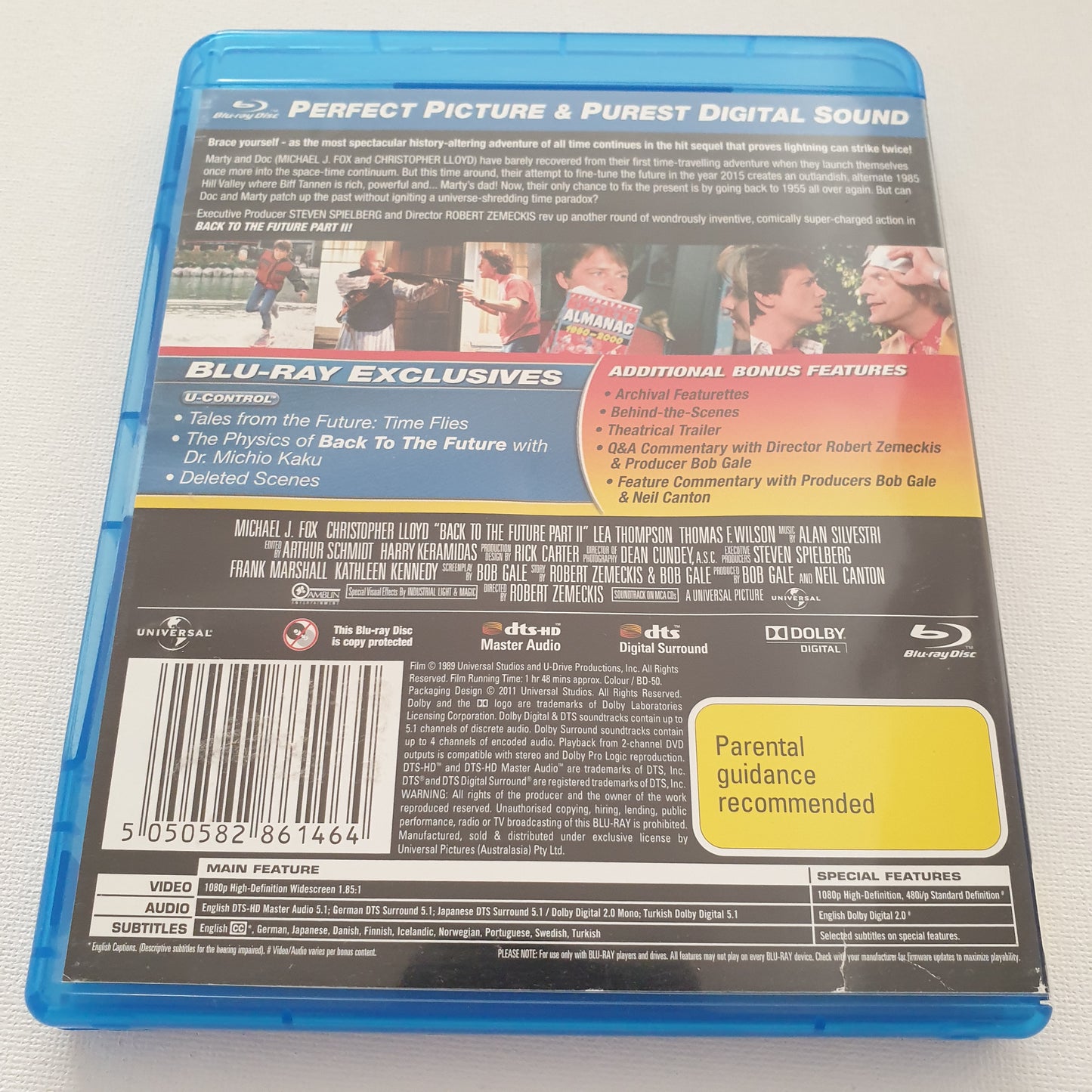 Back to the Future Part II (Blu-ray DVD)