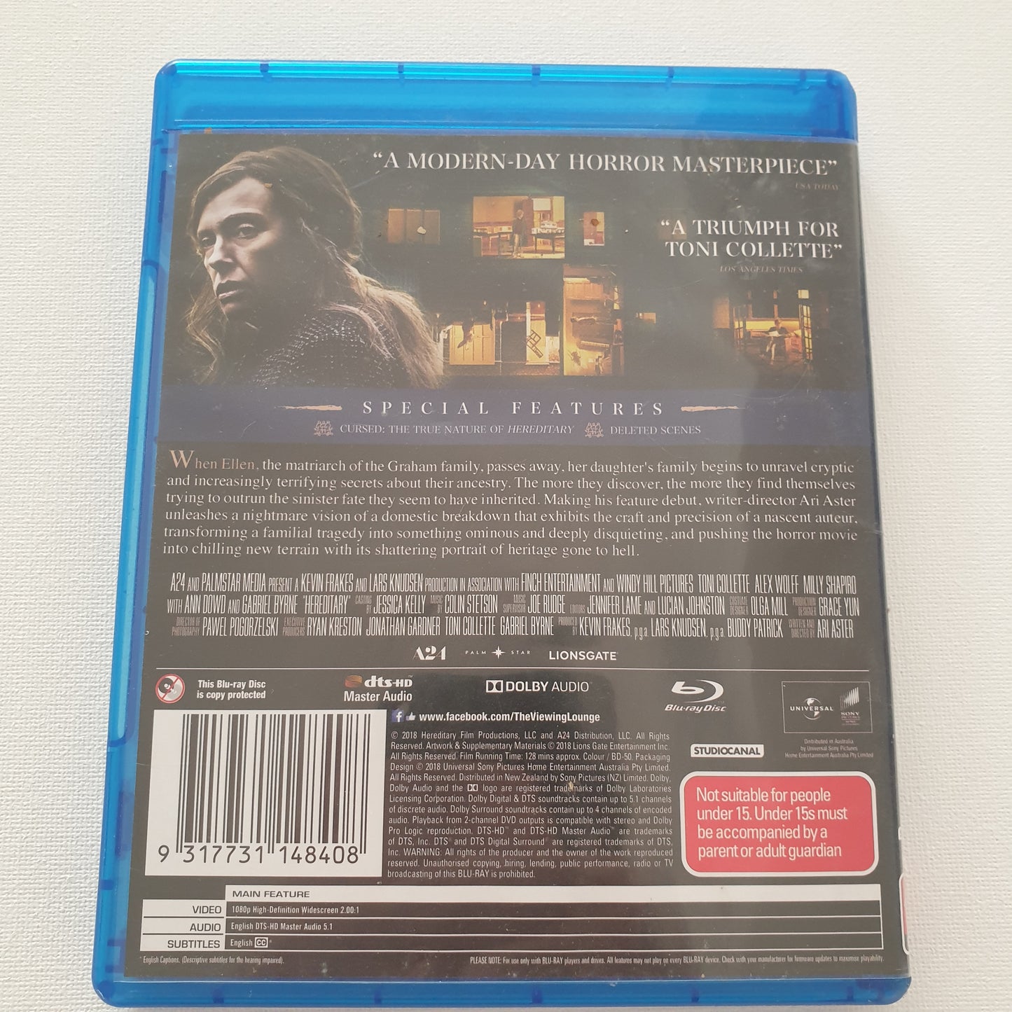 Hereditary (Blu-ray DVD)