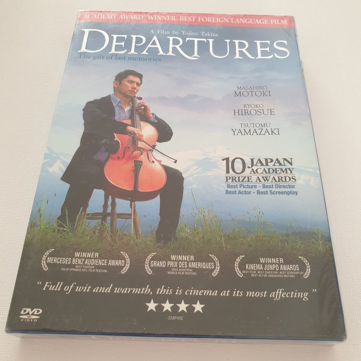 Departures (DVD) + Slipcover