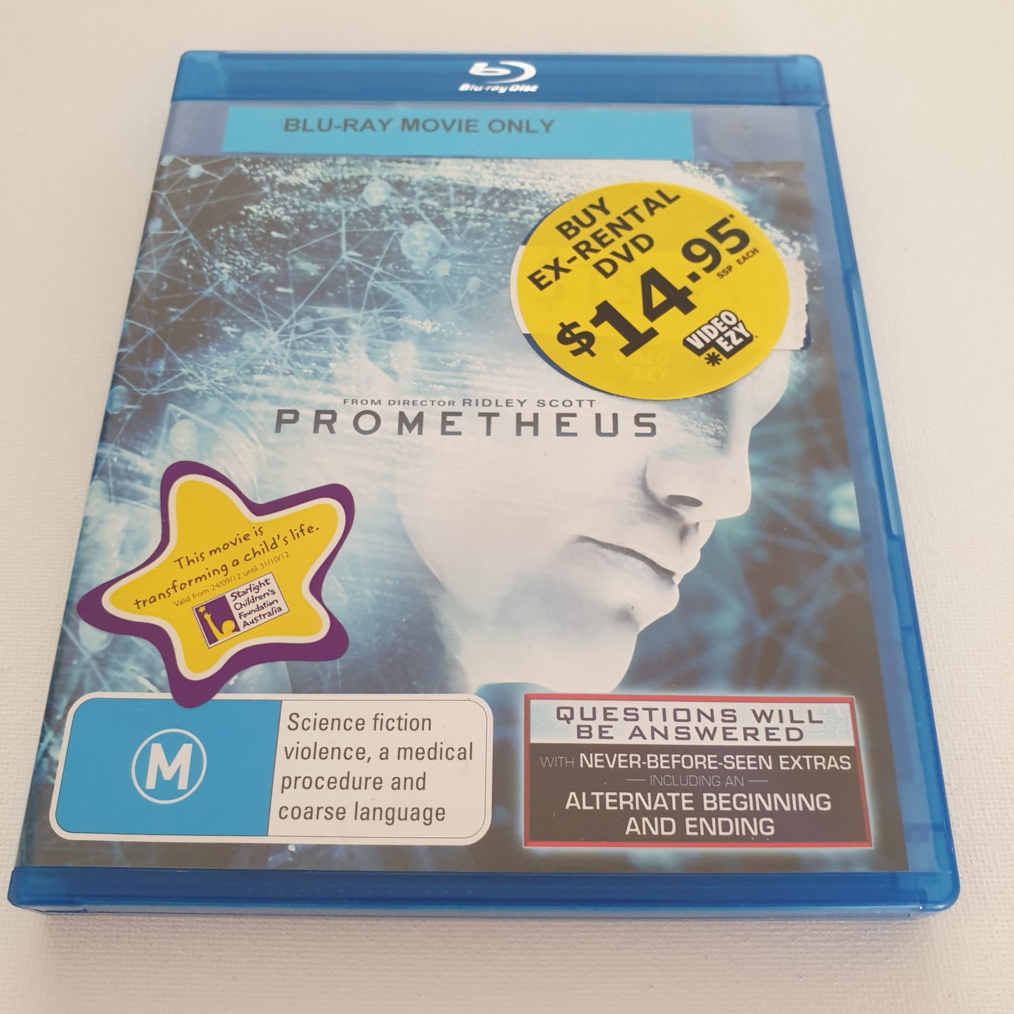 Prometheus (Bluray DVD)