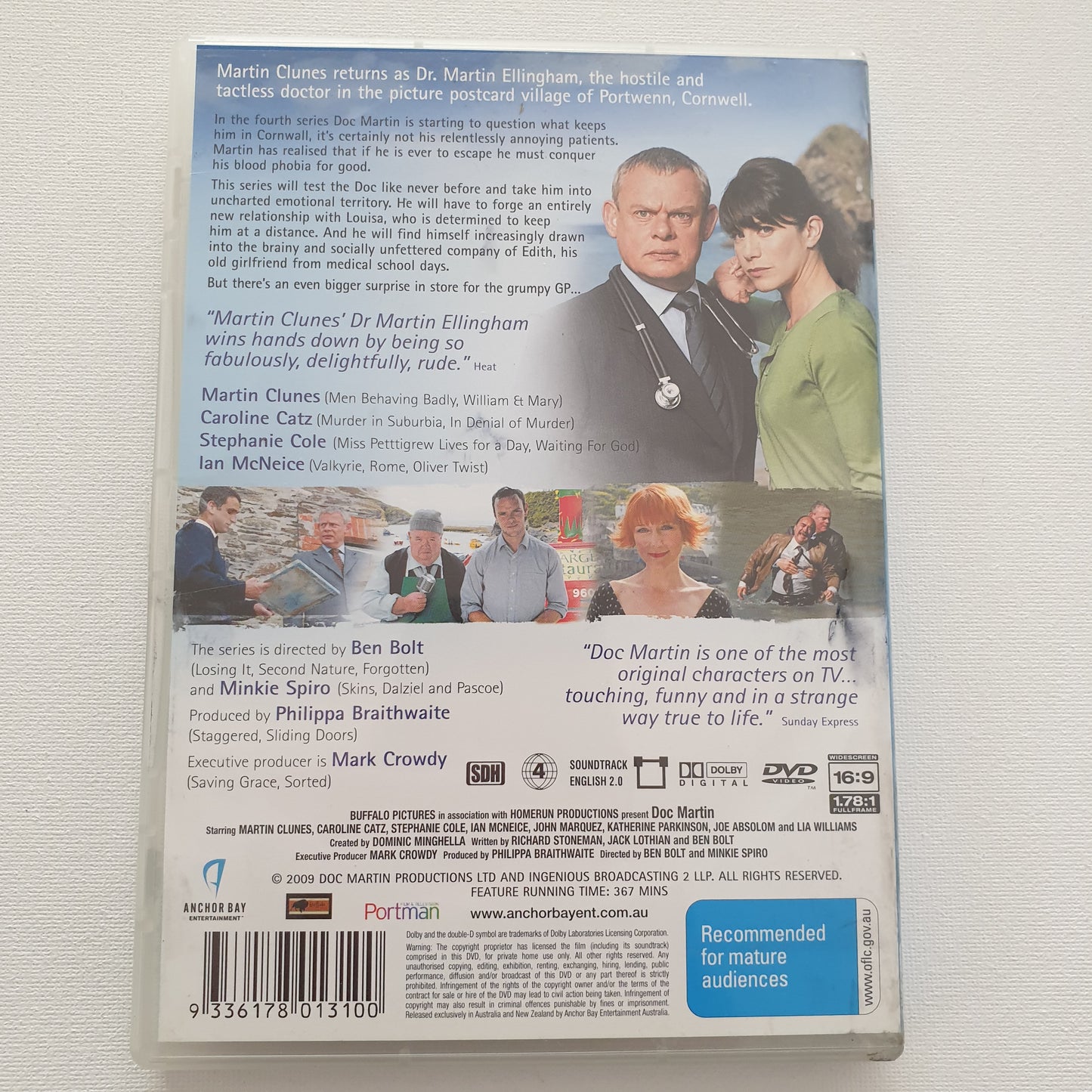 Doc Martin: Season 4 (2-Disc Set, DVD)