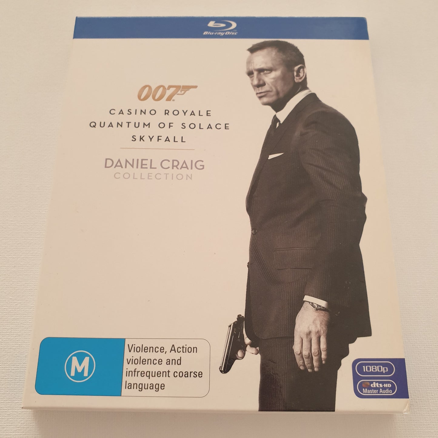 007: Daniel Craig Collection (Blu-ray DVD) + Sleeve