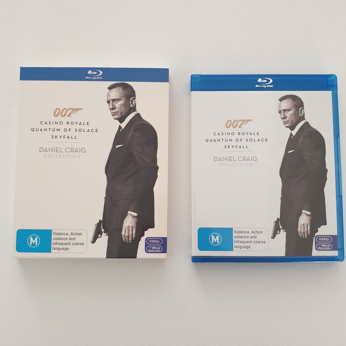 007: Daniel Craig Collection (Blu-ray DVD) + Sleeve