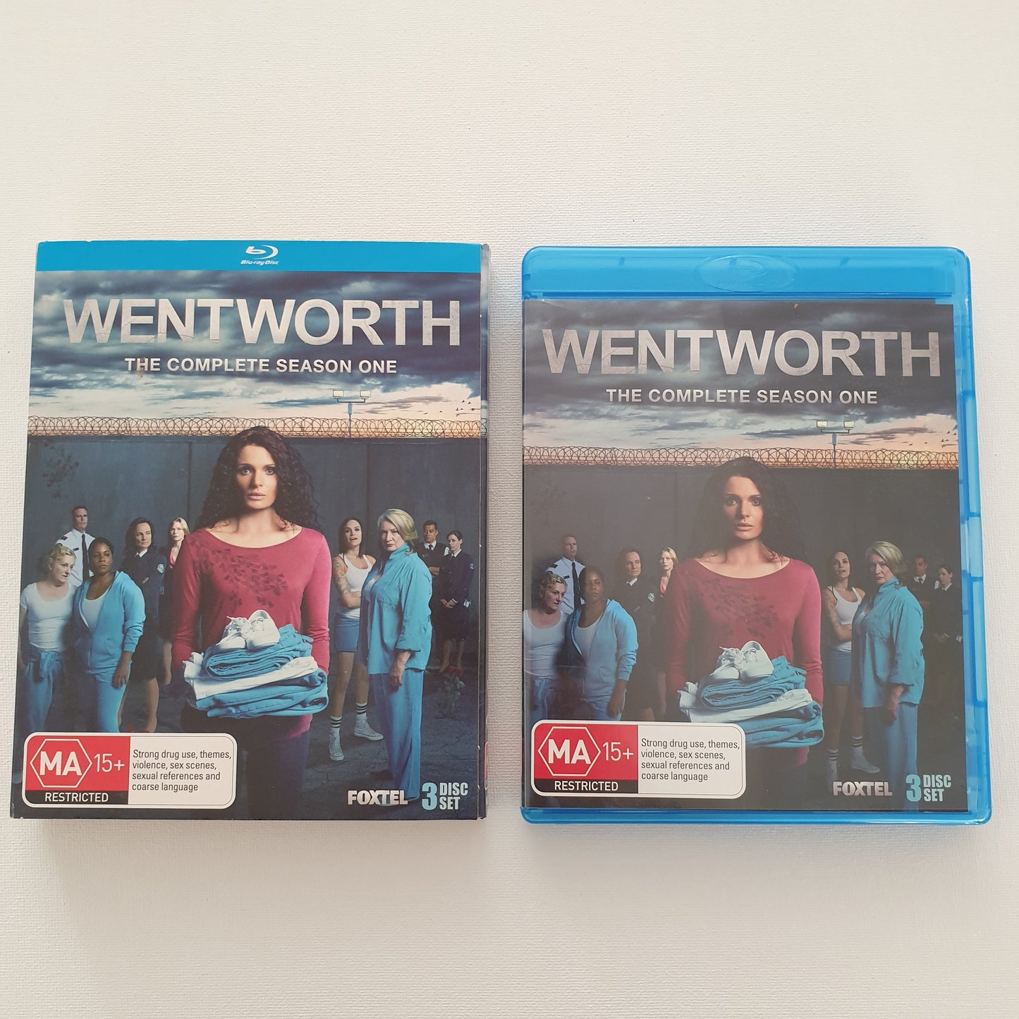 Wentworth: Season 1 (3 Disc-Set, Blu-ray DVD) + Sleeve