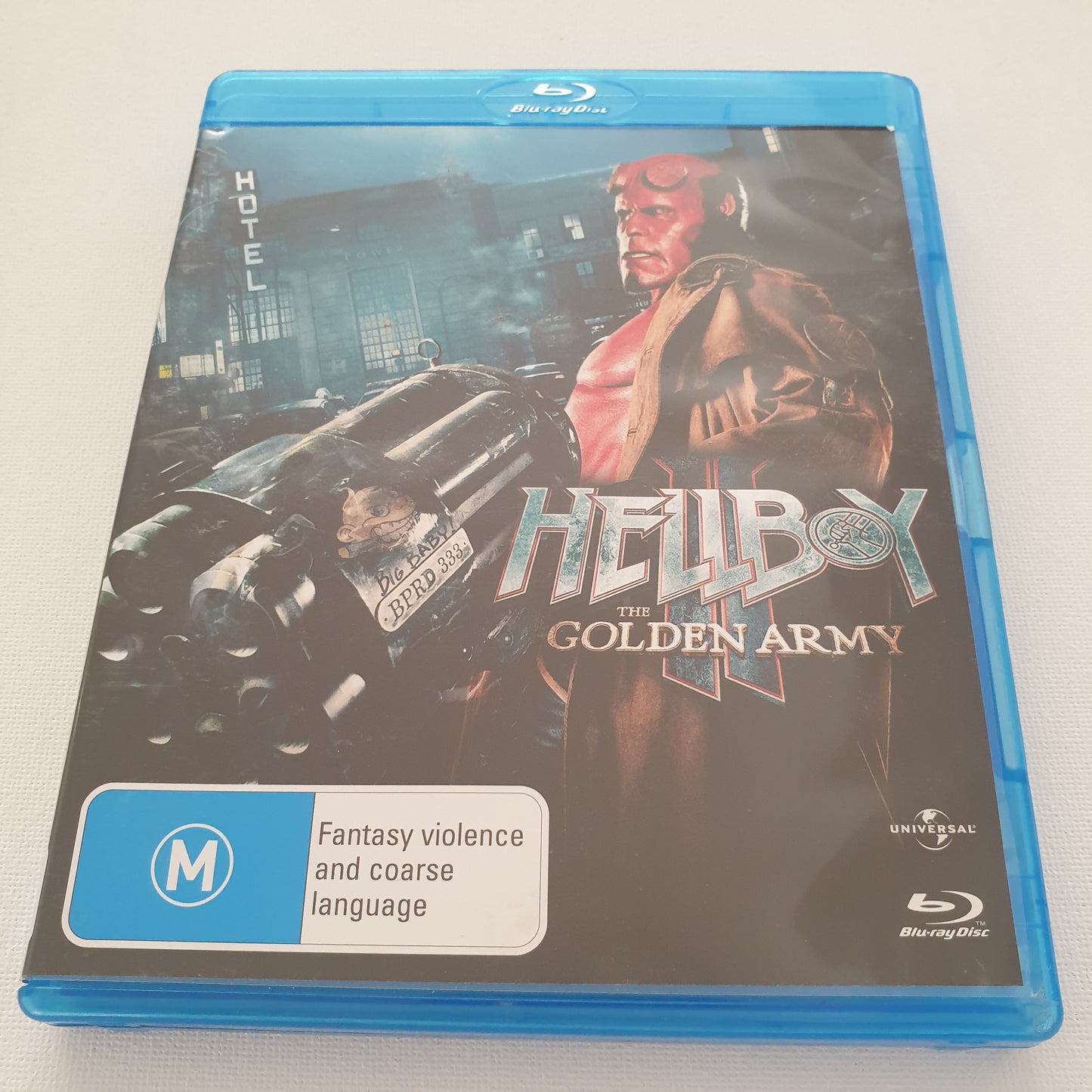 Hellboy II: The Golden Army (Blu-ray DVD) + Sleeve