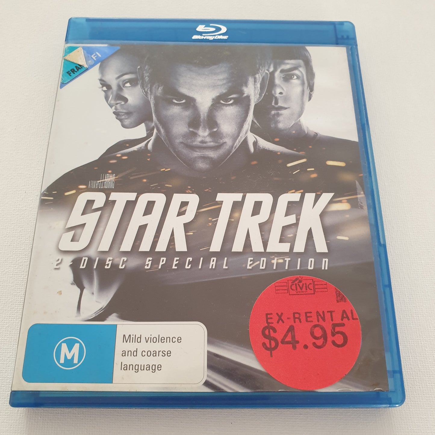 Star Trek (2-Disc Set, Blu-ray DVD)