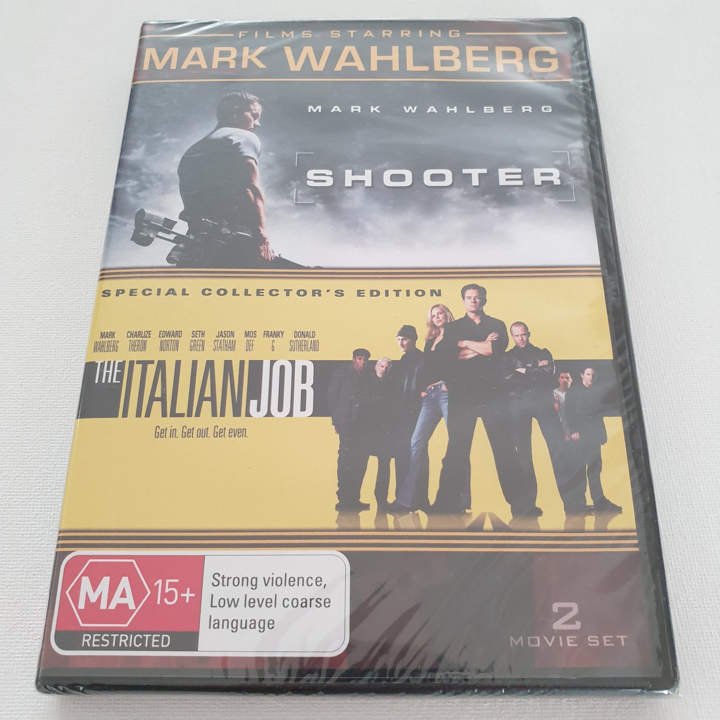 Shooter and The Italian Job (DVD)