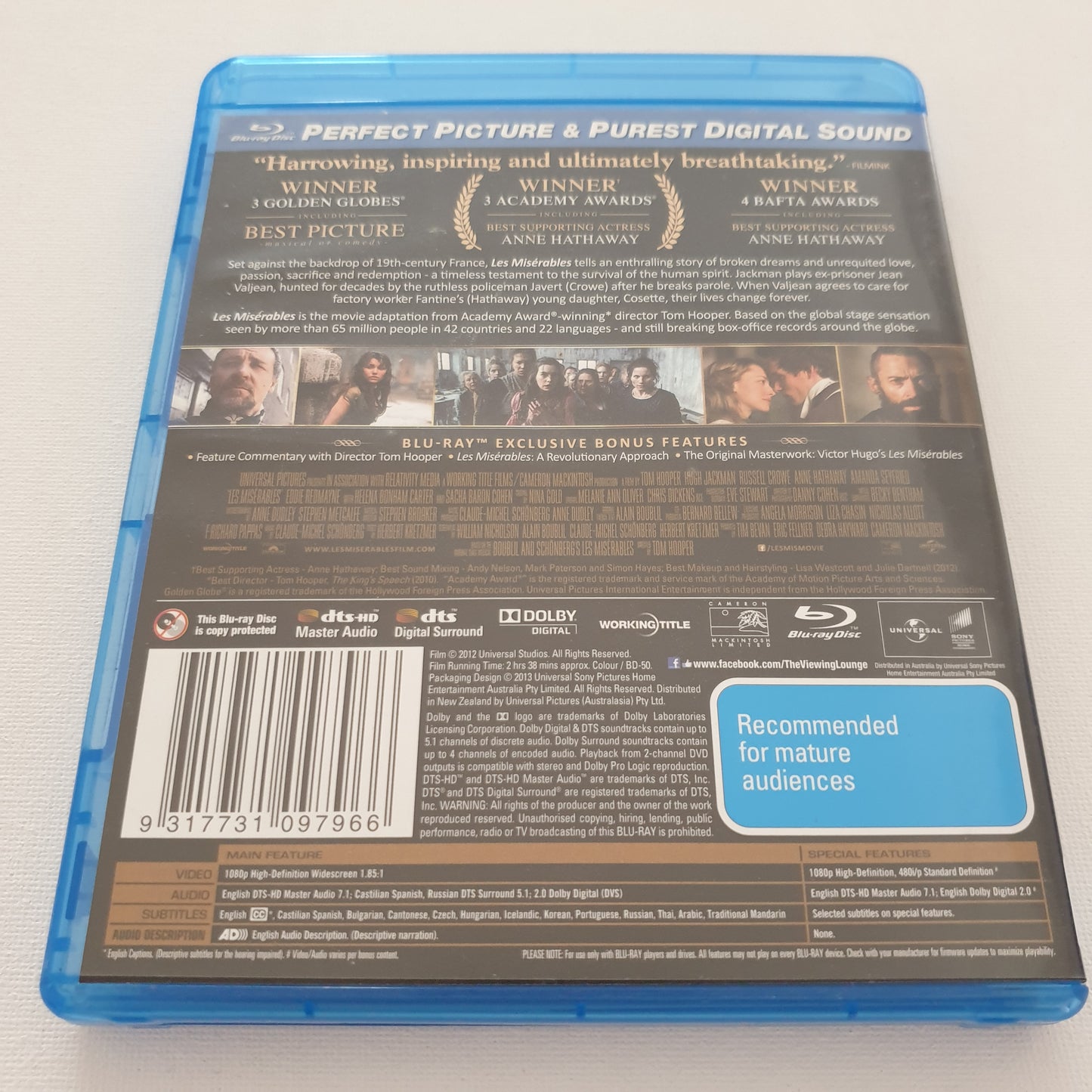 Les Miserables: The Musical Phenomenon (Blu-ray DVD)