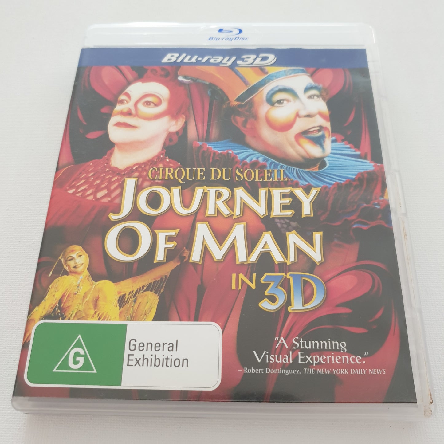 Cirque du Soleil: Journey of Man 3D (Blu-ray DVD)