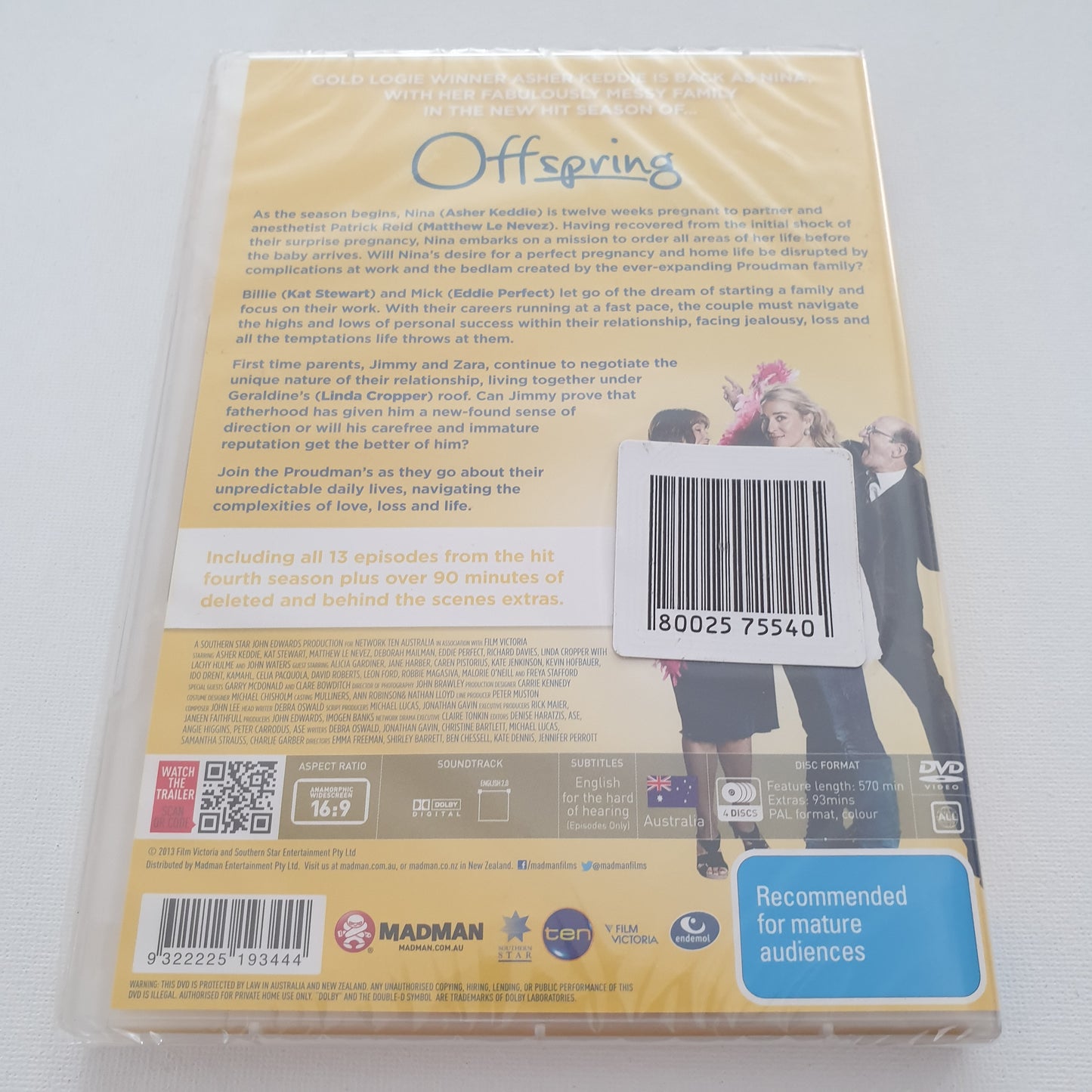 Offspring: Season 4 (4 Disc-Set, DVD)