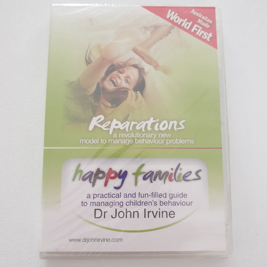 Happy Families: Reparations by Dr. John Irvine (DVD)