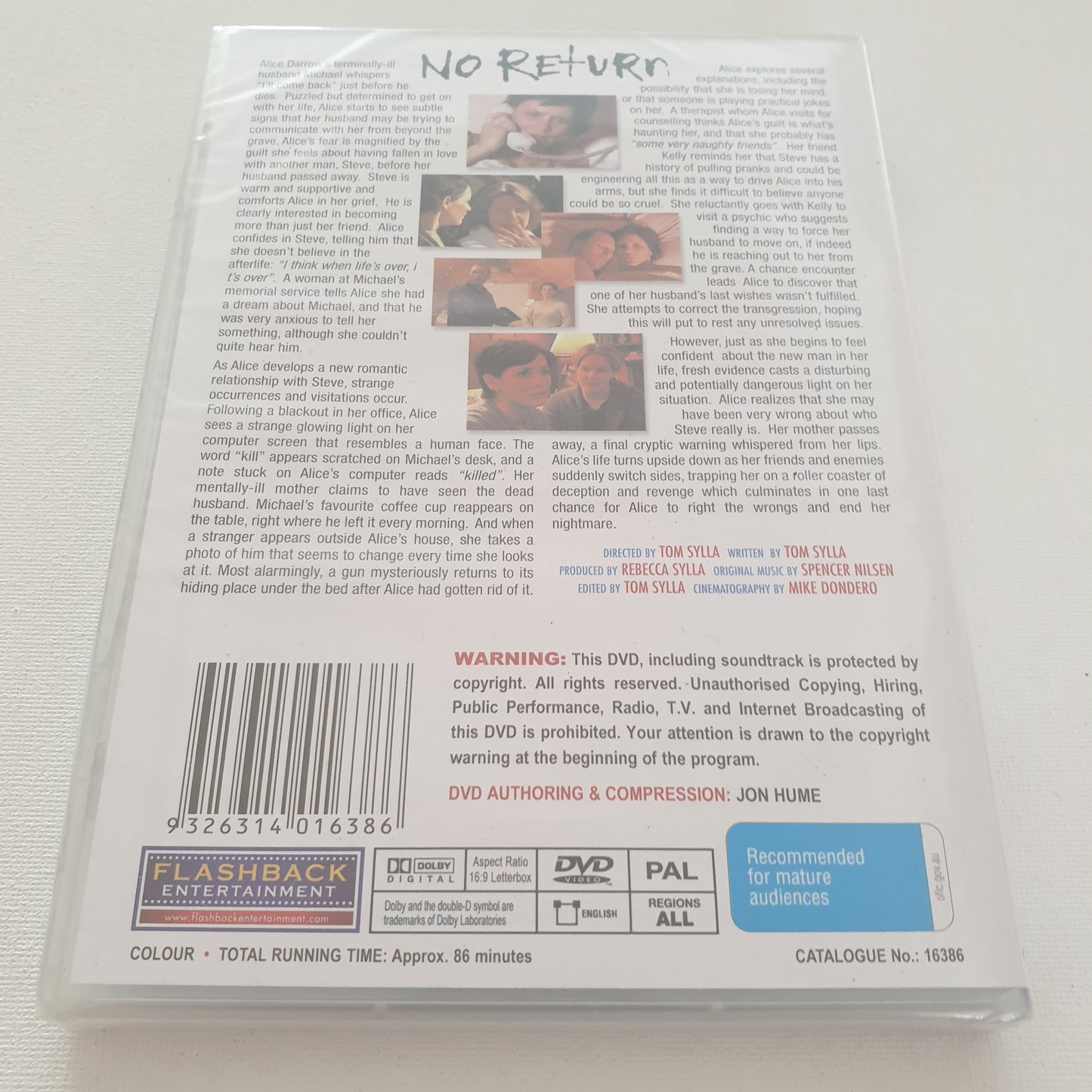 No Return (DVD)