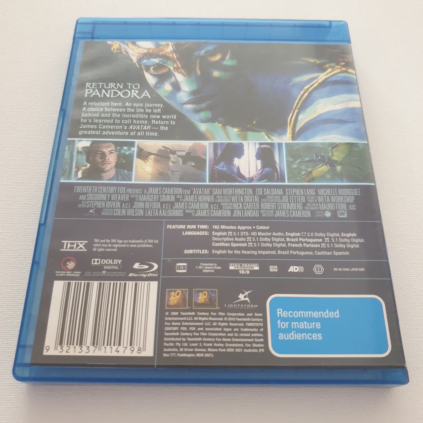 Avatar (Blu-ray DVD)