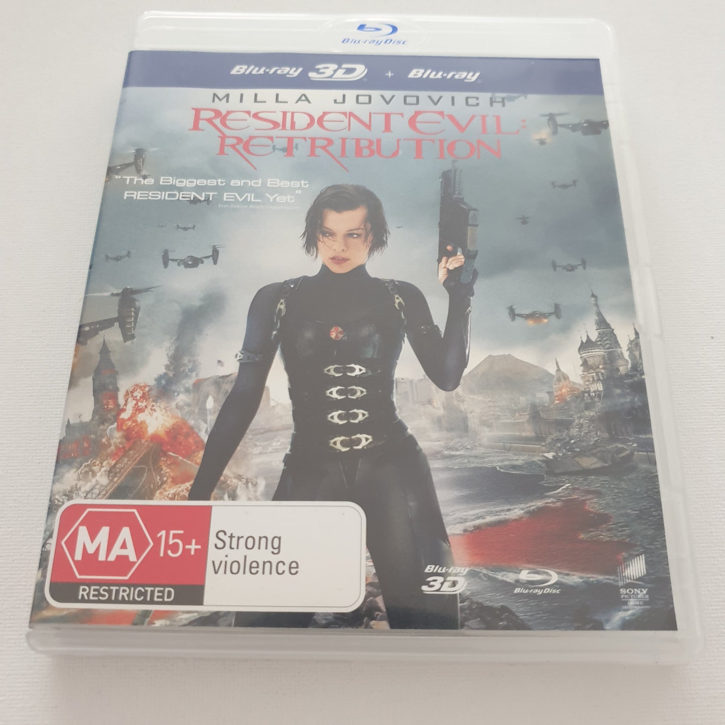 Resident Evil: Retribution 3D (Blu-ray 3D DVD)