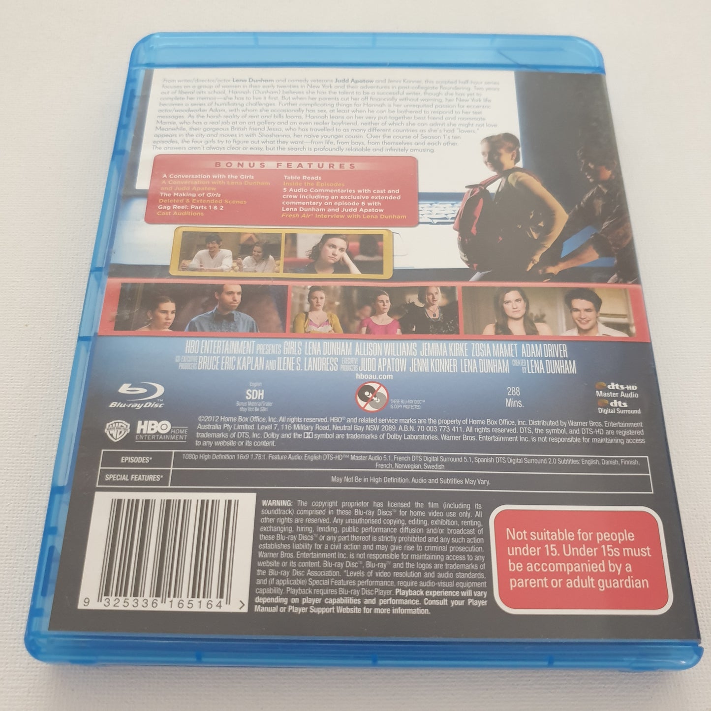 Girls: Season 1 (2-Disc Set, Blu-ray DVD)