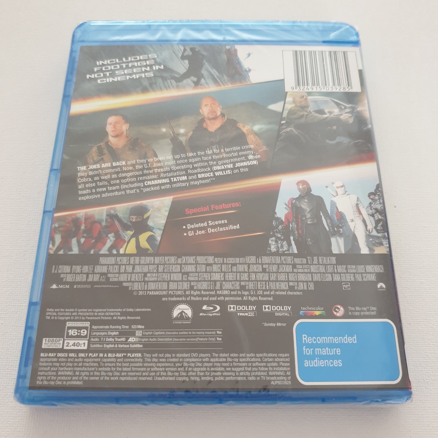 G.I. Joe: Retaliation (Blu-ray DVD)