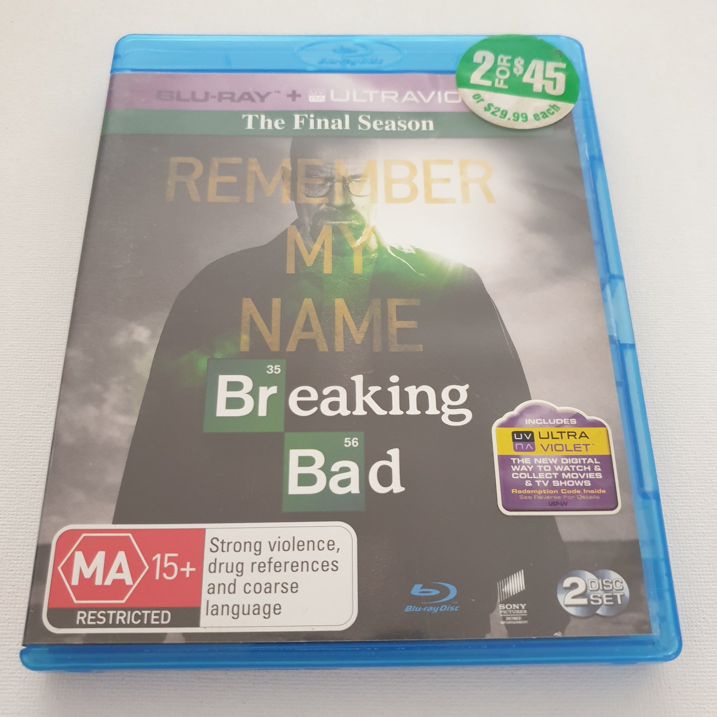 Remember my Name: Breaking Bad The Final Season (2 Disc-Set, Blu-ray DVD)