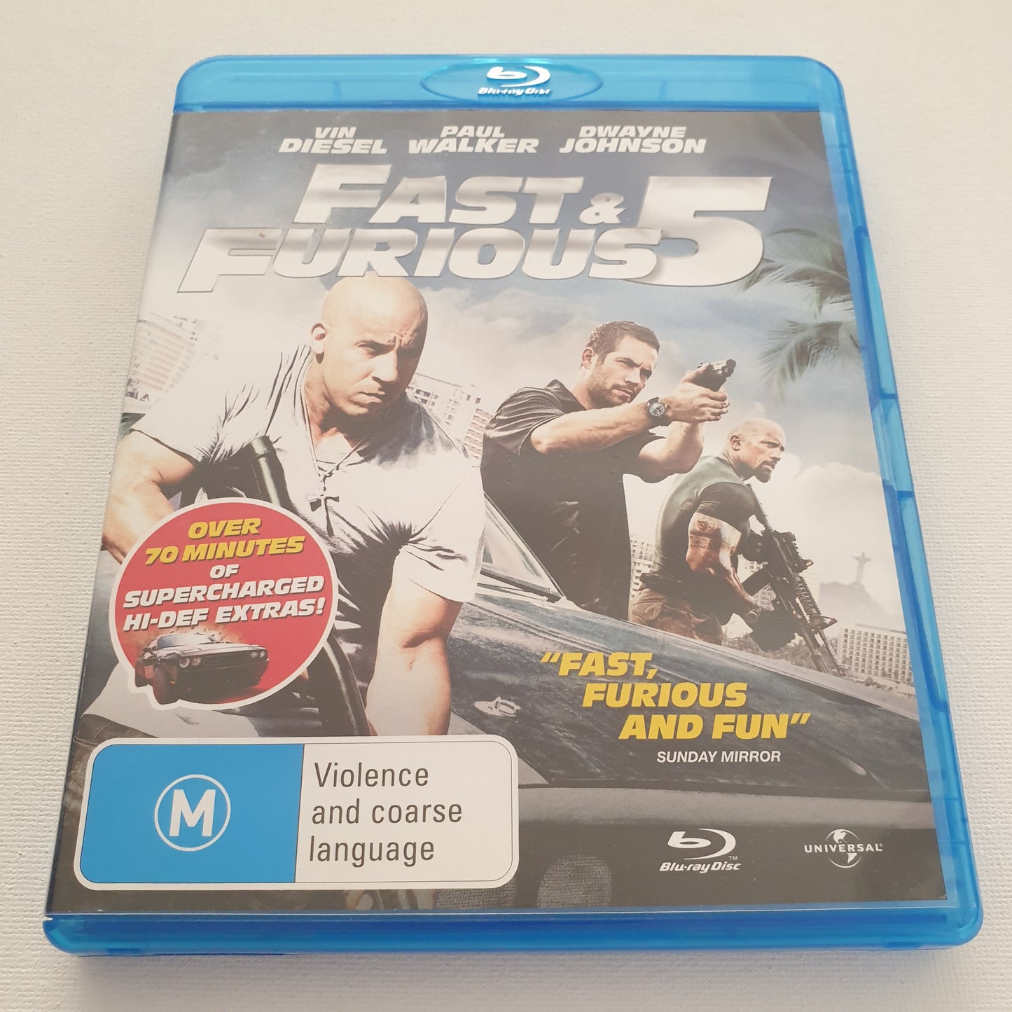 Fast & Furious 5 (Blu-ray DVD)