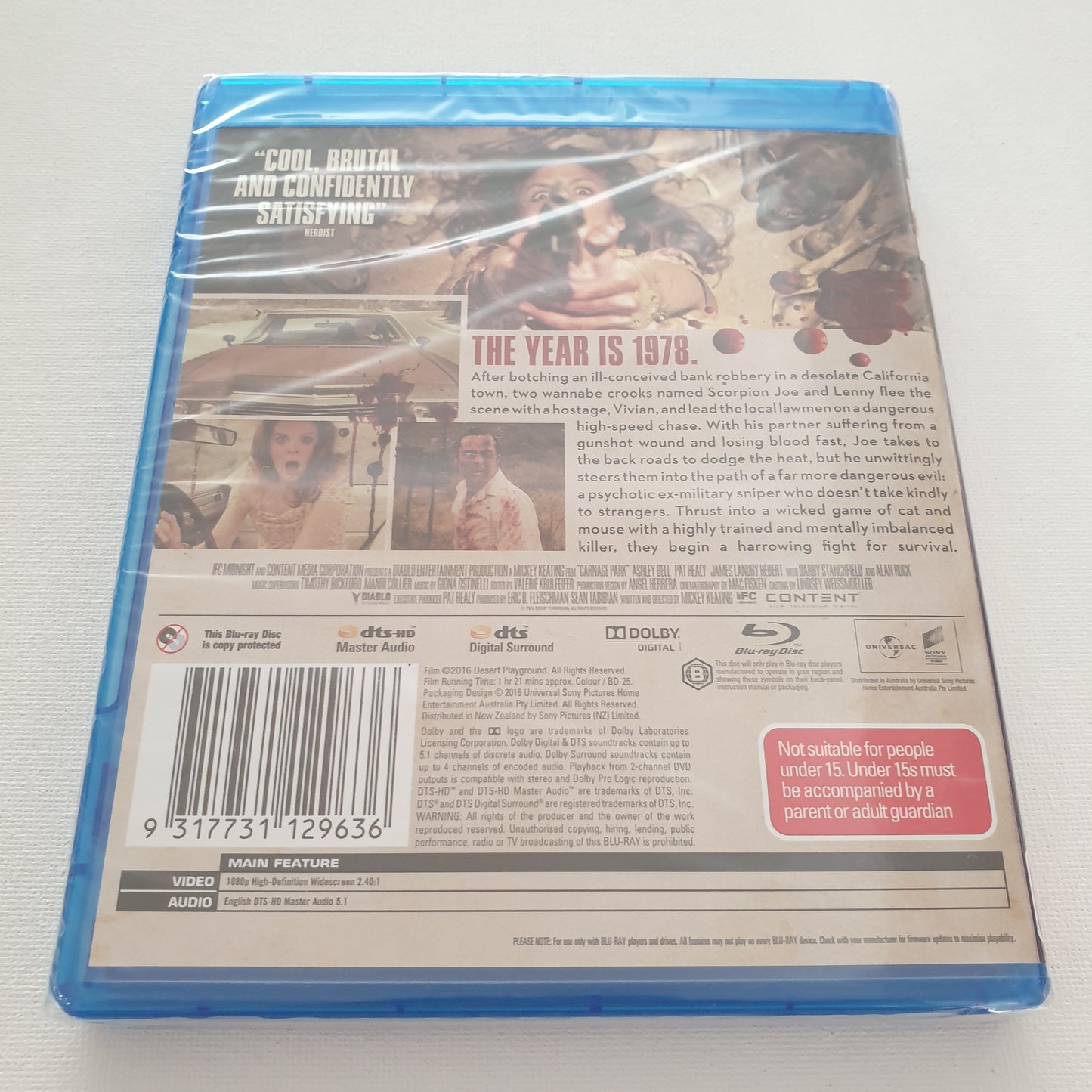 Carnage Park (Blu-ray DVD)