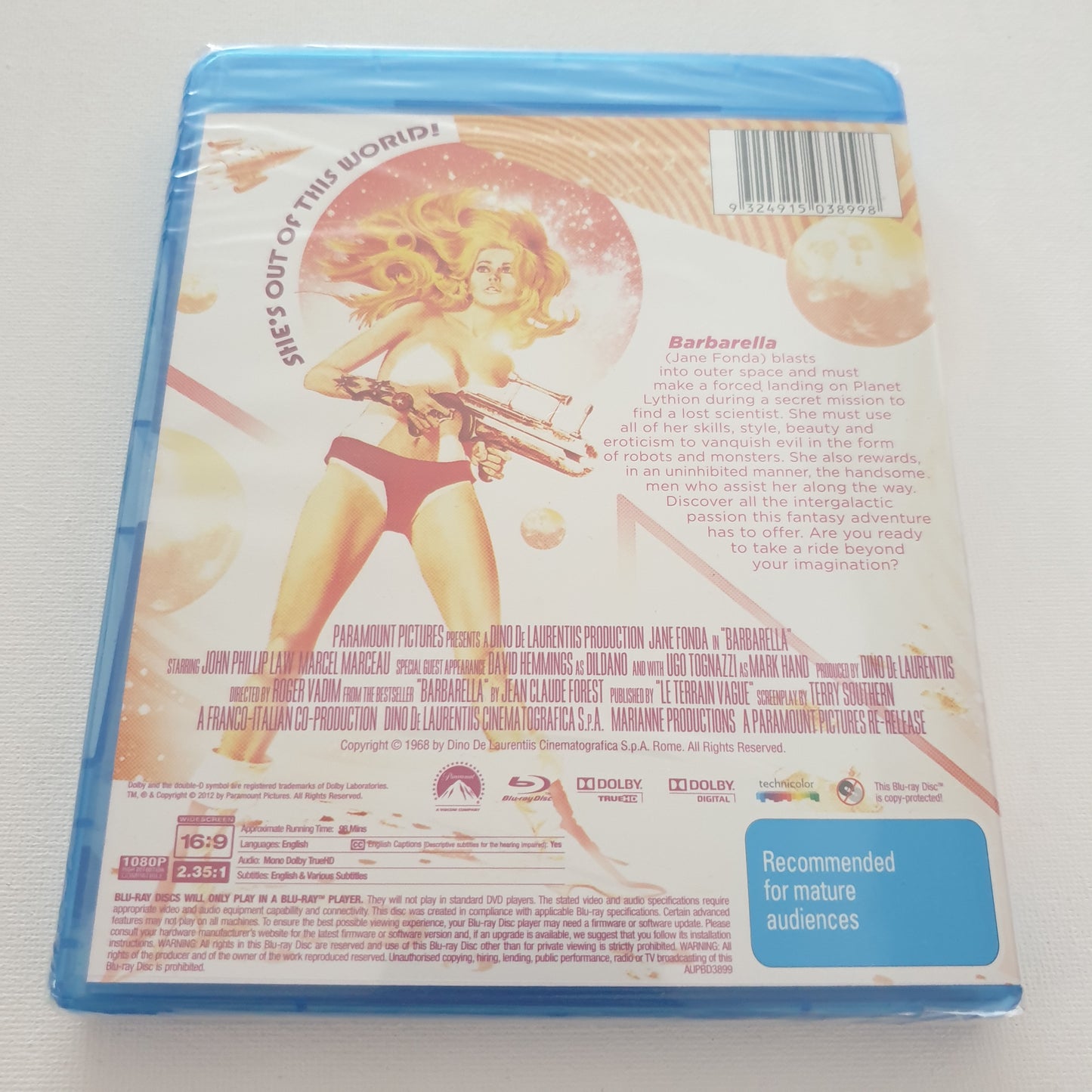 Barbarella (Blu-ray DVD)