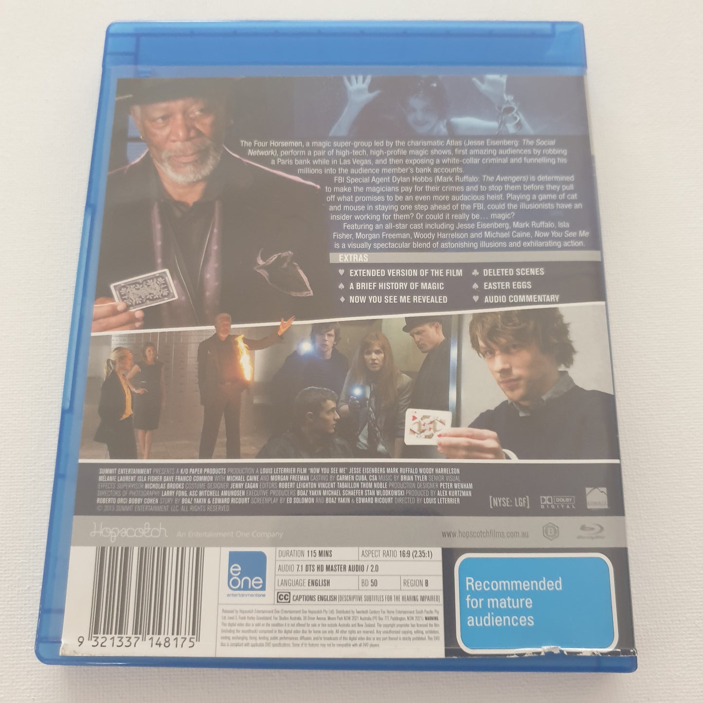 Now You See Me (Blu-ray DVD)