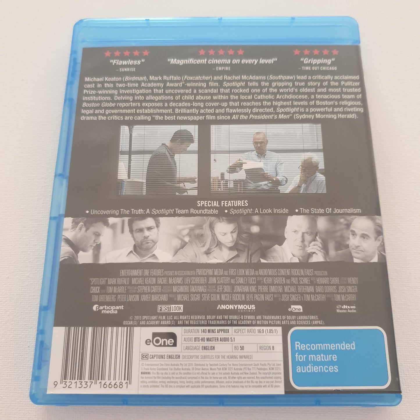 Spotlight (Blu-ray DVD)