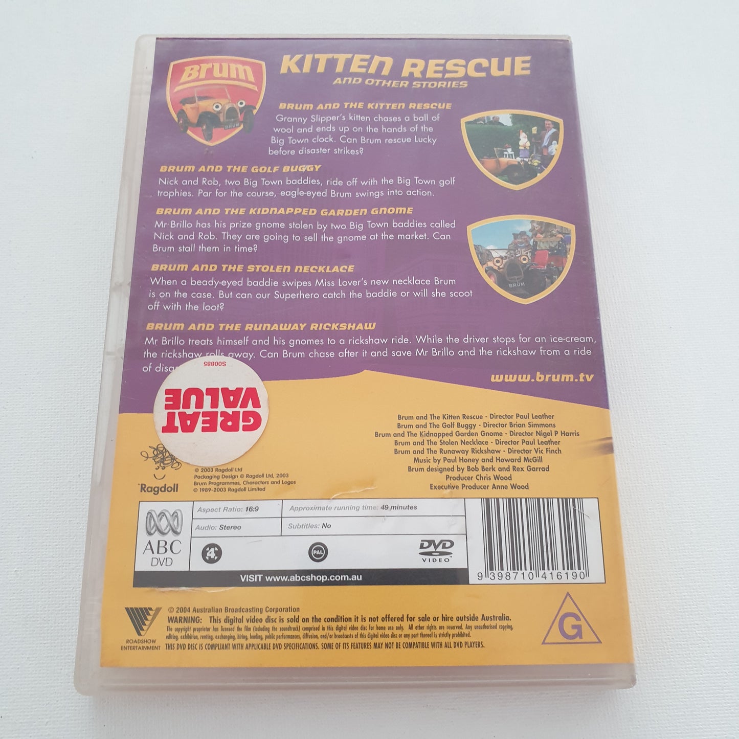 Brum: Kitten Rescue and Other Stories (DVD)