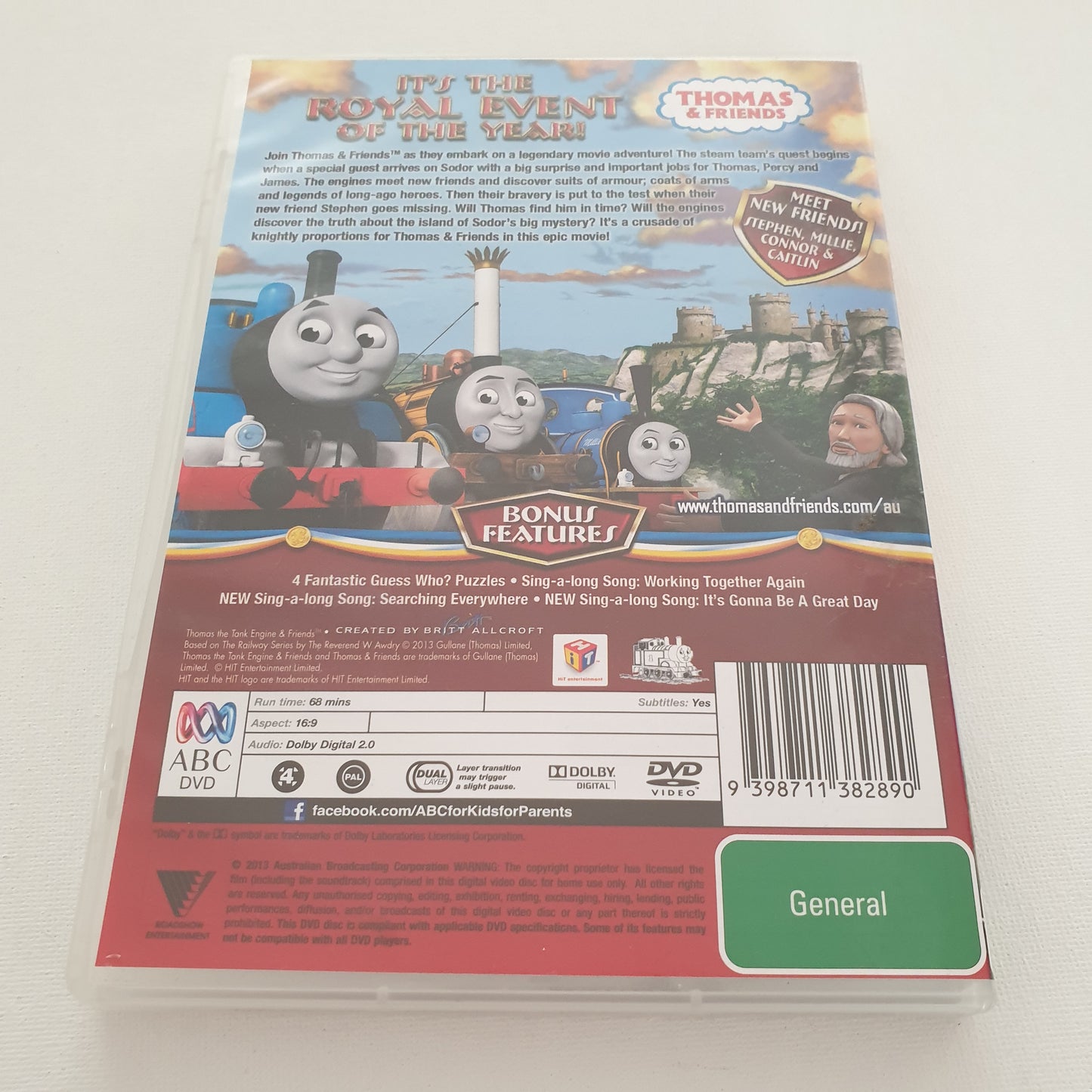 Thomas & Friends: King of the Railway The Movie (DVD)