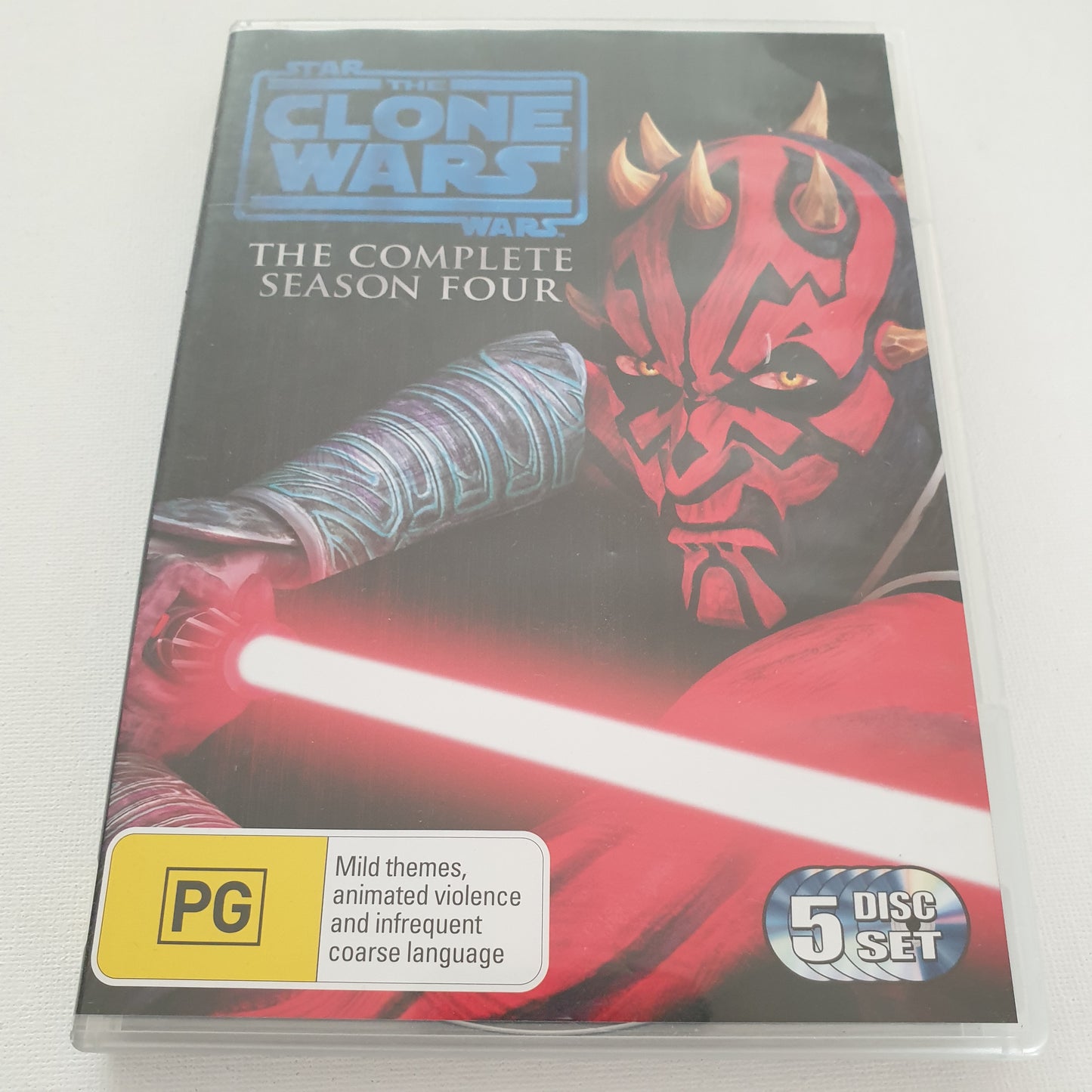 The Clone Wars: Season 4 (5 Disc-set, DVD)