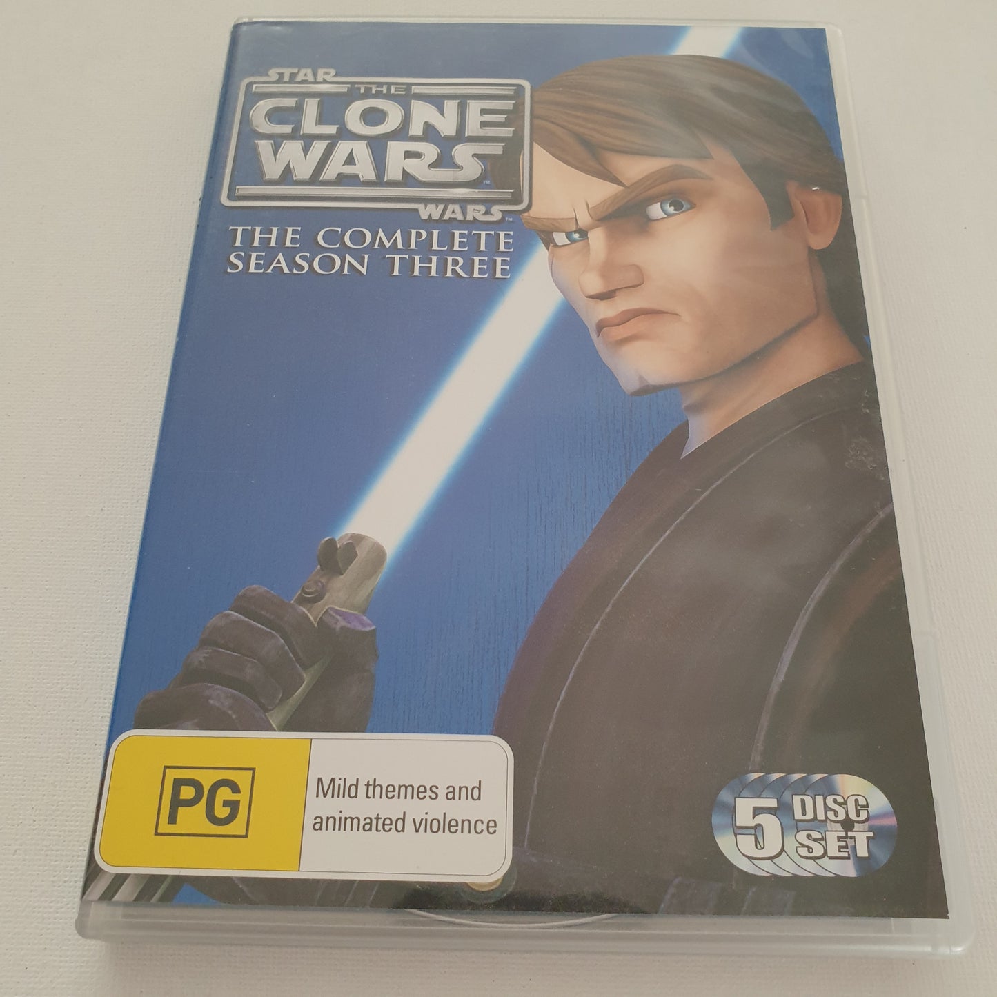 The Clone Wars: Season 3 (5 Disc-set, DVD)