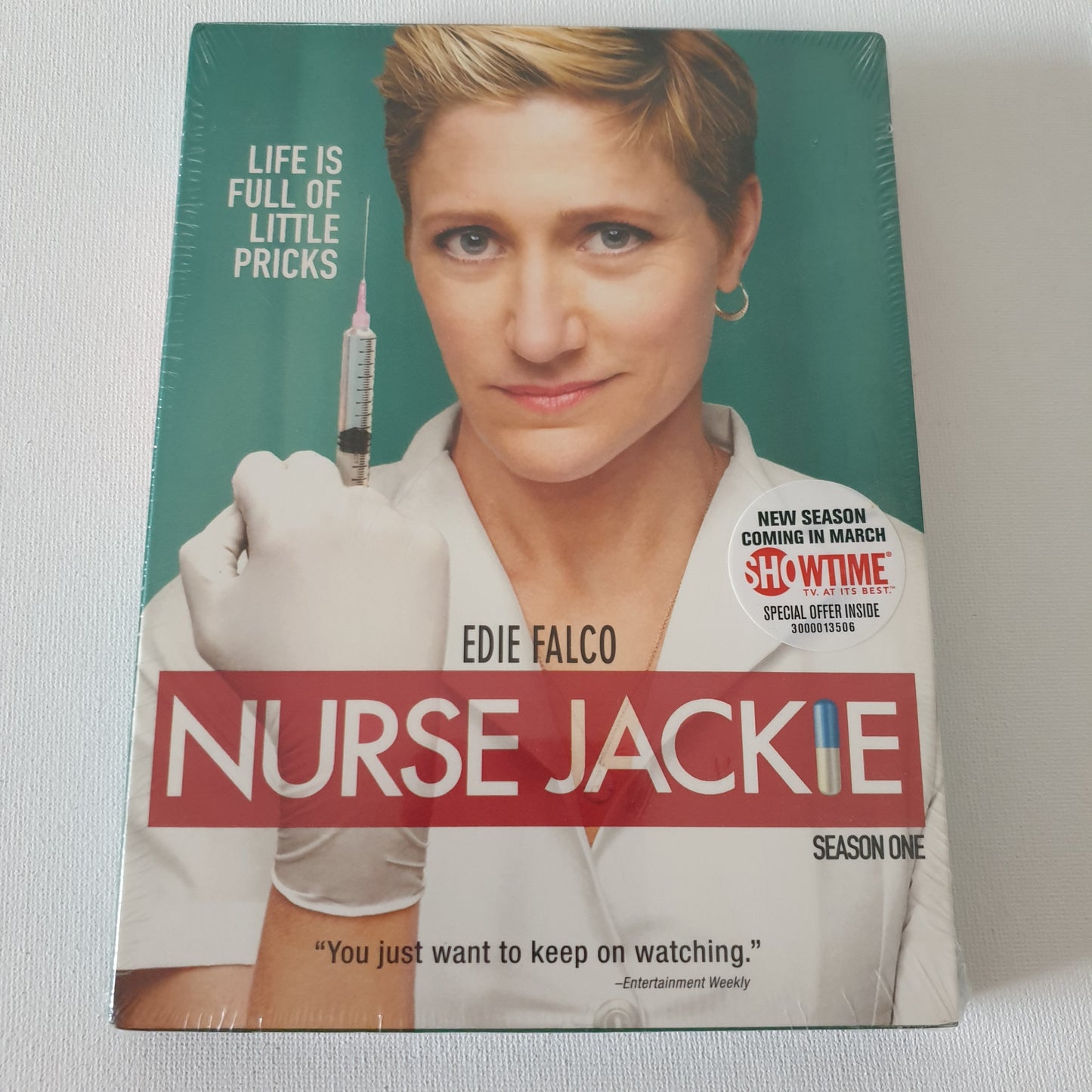 Nurse Jackie: Season 1 (DVD) + Slipcover